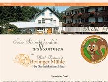 Tablet Screenshot of berlinger-muehle.de